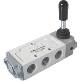 Resim 1/2 5x2 Pnömatik Kol Yay Valfler 