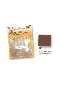 Resim Folia Transparan Mozaik 10X10 Mm 190 Adet Kahverengi 57285 