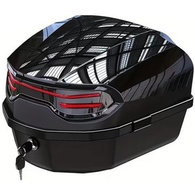 Resim Yerli 35 Lt Motosiklet Çantası Topcase 