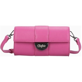 Resim Buffalo Clutch Curve Night Baguette Çanta Pembe 