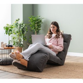 Resim Pafu Fuwa Fonksiyonel Mekanizmalı Oyuncu Koltuğu - Soho Gri 