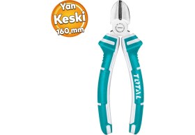 Resim Badem10 Kombine Yan Keski Plastik Saplı 160 mm Metal Inşaat Teli Kesim Kablo Kesme Kerpeten 