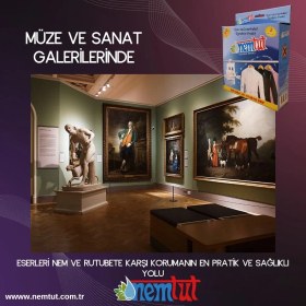 Resim Nemtut Nem Alıcı Önleyici Rutubet Küf Giderici Emici Korozyon Önleyici Koku Giderici 1 kg 1 Kutu 2 Paket 