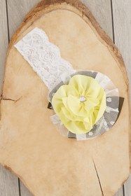 Resim Babygiz El Yapımı Yumuşak Eşsiz Aksesuarlı Doğal Pamuklu Penye Bebek Çocuk Kız Bandana Elmas Seri 