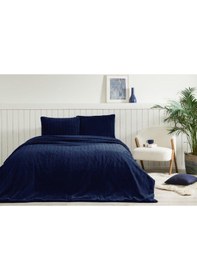Resim Özdilek Yatak Örtüsü Carmen Lacıvert Çift Kişilik Lacivert 