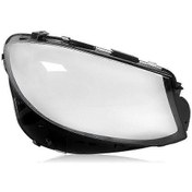 Resim W213 E-serisi 2016-2019 İçin Sağ Araba Far Mercek Kapağı Far Abajur Kabuğu Mercek Abajur Şeffaf 