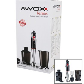 Resim ZORROKİN AWOX BARMİX 3İN1 BLENDER SETİ ÇELİK 2Lİ MİKSER ÇELİK RONDO BIÇAK ÇELİK 4 - ECK1730-6255 