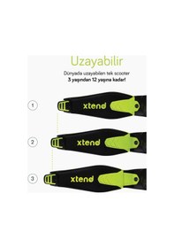 Resim Smartrike Xtend 3 Aşamalı Büyüyebilen Çocuk Scooterı 3-12 Yaş Yeşil 