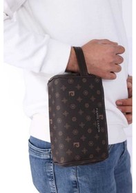 Resim Pierre Cardin 01pc002001 Erkek El Çantası El Pörtföyü Clutch Çanta Baskılı 001 