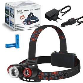 Resim 6000 Lümen Şarjlı Kafa Lambası Wt-632 - 9075619225862ynt Çok Renkli 