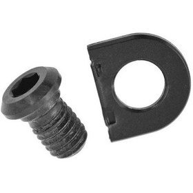 Resim Shimano Arka Vites Tel Sabitleme Civata Seti Siyah 