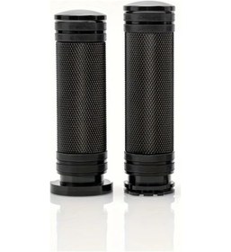 Resim Chuangyinshop Black- Evrensel Motosiklet 1 İnç 25mm Handlebar El Tutacakları Chopper Cafe Racer Old School Touring 