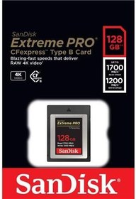 Resim SANDISK 128GB CFEXPRESS (XOD) EXTREME PRO KART 