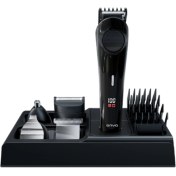 Resim 10'lu Erkek Bakım Seti, Saç ve Sakal Için Çok Fonksiyonlu Temizlik ve Bakım Seti 