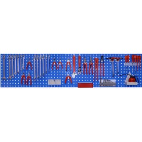 Resim starçelik Takım Asma Panosu (1943X457 MM) Alet Ve Asma Kancaları Hariçtir 