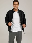 Resim Lumberjack Erkek Hafif Şişme Mont Perry Sn21 Siyah/black 12w32perry 