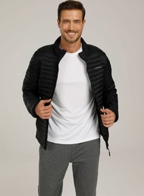 Resim Lumberjack Erkek Hafif Şişme Mont Perry Sn21 Siyah/black 12w32perry 