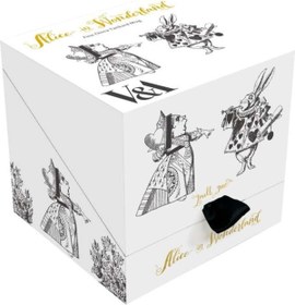 Resim MIKASA x V&A Alice In Wonderland 5200021 Porselen 10cm 2li Kek, Pasta Standı 