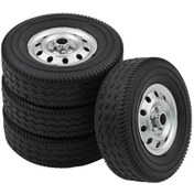Resim Novahub 1/10 Wpl D12 Rc Kamyon İçin 4'lü Tekerlek Lastiği Seti - Yüksek Kalite Dıy Yükseltme Parçaları 