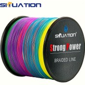Resim Durum 500m/1640ft Süper Güçlü Örgülü PE Balık Oltası İpi - 4-Dalga Aşınma Karşıtı, 4.54-36.29 KG Testi, Pürüzsüz Uzun Döküm için Renk Kodlu Örgülü İp, Avcılık ve Balıkçılık, Balıkçılık Ekipmanı | Renk Kodlu Balıkçı İpi | Aşınmaya Karşı Dirençli İp 