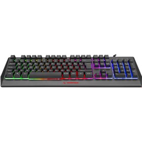 Resim Rampage Kb-r52 Style Rainbow Aydınlatmalı Oyuncu Klavye 