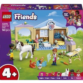 Resim LEGO® Friends Veteriner Kliniği 42696 - 4 Yaş ve Üzeri için Minifigür İçeren Yaratıcı Oyuncak Yapım Seti (141 Parça) 