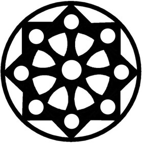 Resim Genel Markalar Byr002 Çiçek Deseni Tip 24 25X25 Cm [Efsngrck] 