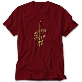 Resim Clevaland Cavaliars Sword Kırmızı Tişört Kırmızı 