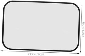 Resim iplusmile Araba Bebek Aynası Sürücünün Dikiz Aynası Iç Bebek Aynası Ayarlanabilir Arka Görüş Çocuk Güvenliği Için Araba Aynası Otomotiv Iç Dikiz Emniyet Çocuk Için Dikiz Aynası Karın Kası 