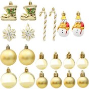 Resim Suntek Yılbaşı Ağacı Top Süsleri Açık Hava Festival Orta 