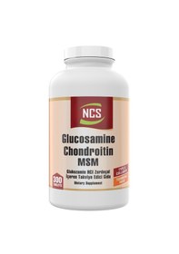 Resim Ncs Glucosamine Chondroitin Msm 3 Adet 300 Tablet Zerdeçal Kolaje 