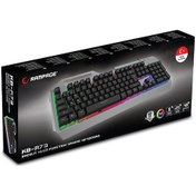 Resim Rampage KB-R73 Usb Kablolu Aydınlatmalı Metal Kasa Gaming Q Klavye 