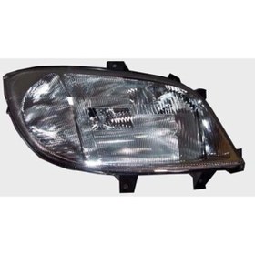 Resim TYC 2000-2002 Mercedes Sprinter Far Lambası Sağ Elektrikli-Sisli-Çizgili Cam (H1-H1-H7)(Tyc) (Adet) (Oem 