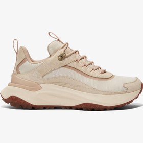 Resim Timberland Motion Access Low Lace Up Waterproof Kadın Krem Outdoor Ayakkabı 