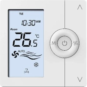 Resim SM-2103-SEDM Kaset Tipi Fancoıl Oda Termostatı Smallart 