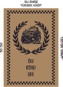 Resim duha trend 35x50 120 Gr. Kraft Kağıt Oto Paspası Off Road 50 Adet 