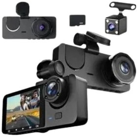 Resim Gld-spt- 1080p Ön + 720p Arka & İç Kamera Suya Dalı Araç Güvenlik Kamerası 