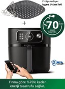 Resim Philips Izgara Ustası 22'si 1 arada pişirme fonksiyonlu Combi Xxl Connected 7000 Serisi Airfryer-Fritöz 
