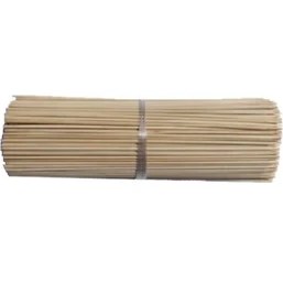 Resim Ahşap Çöp Şiş 40 cm | Mangal Çöp Şişi 50 Adet 