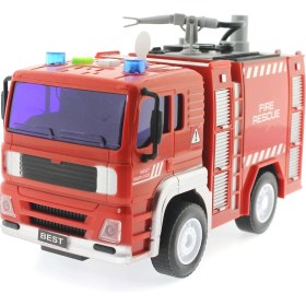 Resim Su Püskürten Sesli ve Işıklı Itfaiye 