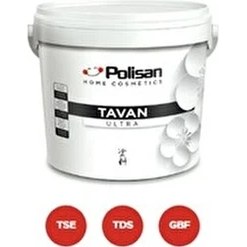 Resim Polisan Natura Ultra Tavan Boyası 17,5 Kg Yüksek Kapatıcılık ve Kolay Uygulama Özellikli 