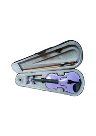 Resim Idol Eflatun Renk 4/4 Tam Boy Tam Set Keman 