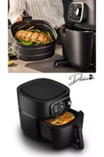 Resim Philips Versuni Drmz HD9875 Airfryer 7000 Serisi XXL Connected, 2 kg,8.3 L Kapasite,Uzaktan Bağlantılı,Siyah 