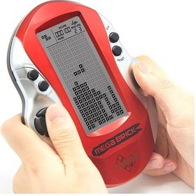 Resim Aubyhe Kırmızı Zc-901 Mini El Tipi Oyun Konsolu - Büyük Ekranlı Klasik Tetris - 3+ Yaş - Aaa Pil İle Çalışır 