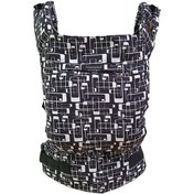 Resim Mamadusbaby Siyah Şekiller - Standart Ergonomik Kanguru 