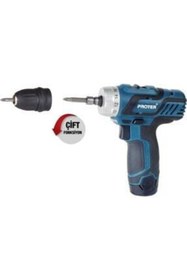 Resim Proter Plus Şarjlı Vidalama Tornavida Pst 222 