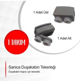 Resim Sanica Duşakabin Tekerlek Takımı 