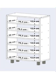 Resim Kenzlife Portmanto Ayakkabılık Ve Askılık Edik6 Gribyz 98 080 32 Yirmidört Çift Ayakkabı Kapasitesi Ahşap 