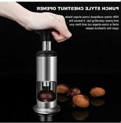 Resim Pazly Barbekü Gereçleri Paslanmaz Çelik Kestane Açacağı Ceviz Fındık Kırıcı Manuel Yumruk Sheller Mutfak Aleti 