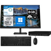 Resim Hp Pro Fhd Mini 260 G9 Intel Core i5 1235U 8GB 256GB SSD Iris® Xᵉ Grafik Windows 11 Pro 23.8'' Fhd Mini Masaüstü Bilgisayar 6D3A0EAMWP01 